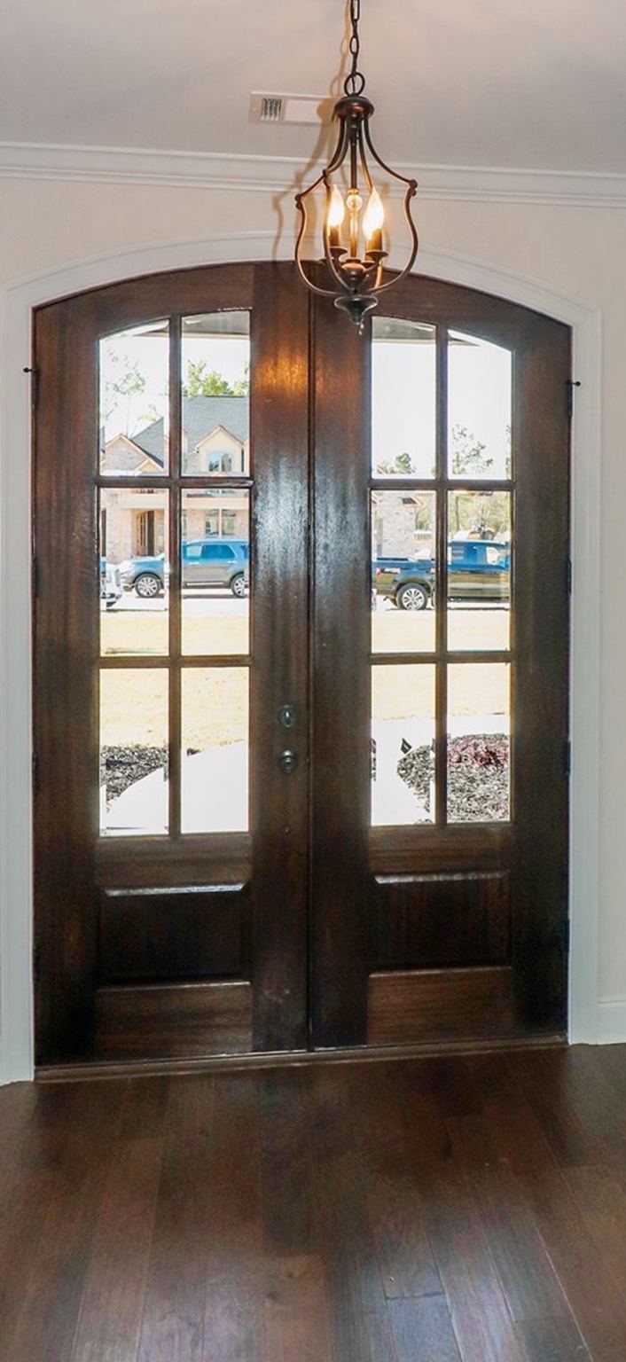 Stained Entry Doors by CC&K Painting