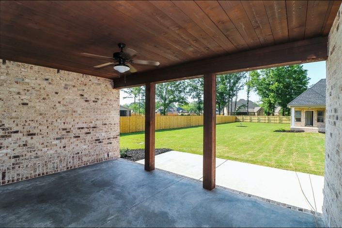 Exterior Porch Finish by CC&K Painting